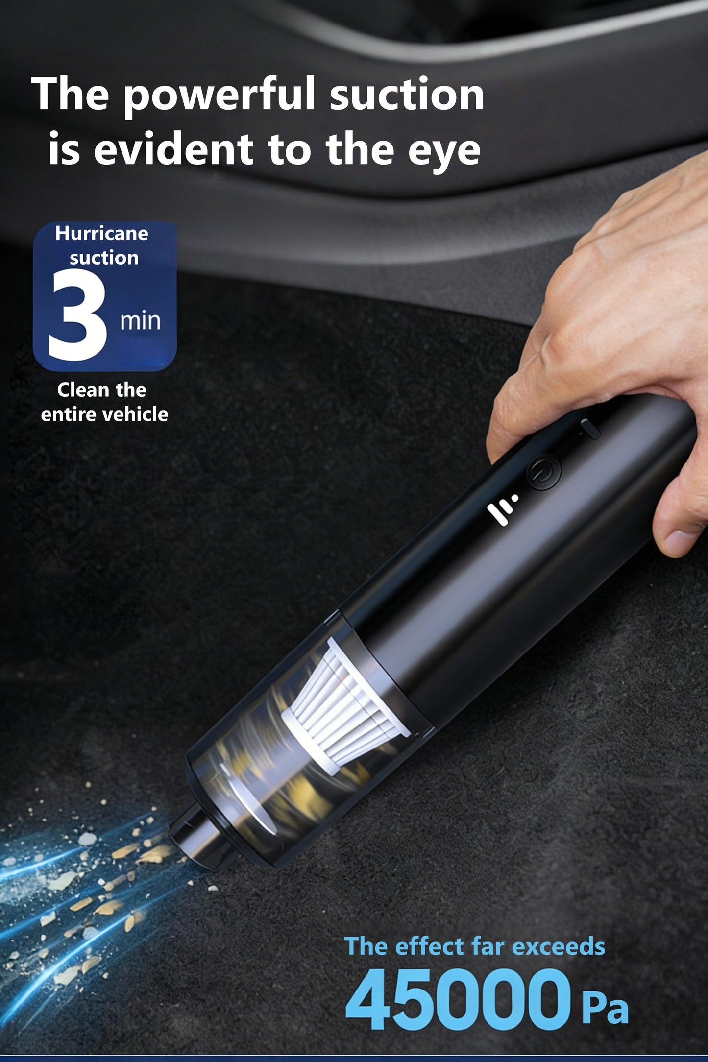 🔥Portable cordless car vacuum cleaner