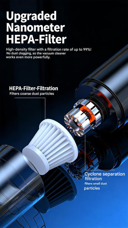 🔥Portable cordless car vacuum cleaner