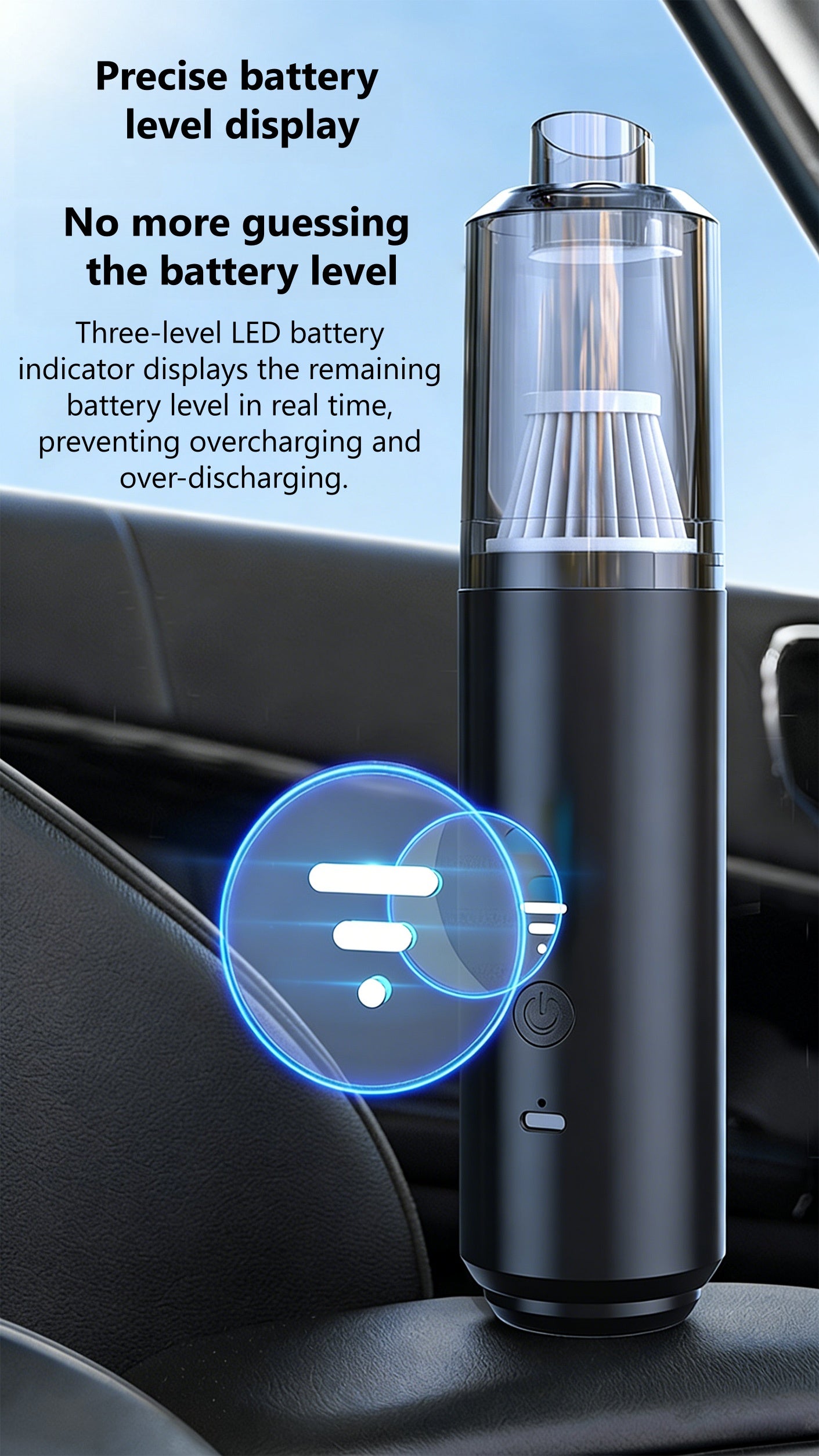 🔥Portable cordless car vacuum cleaner