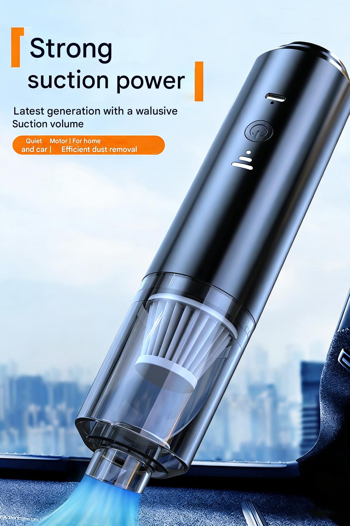 🔥Portable cordless car vacuum cleaner