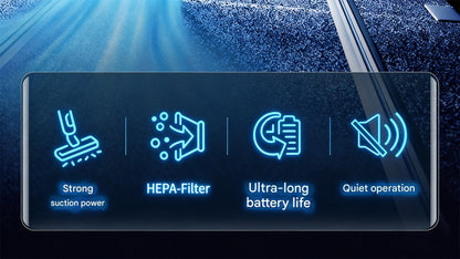 🔥Portable cordless car vacuum cleaner