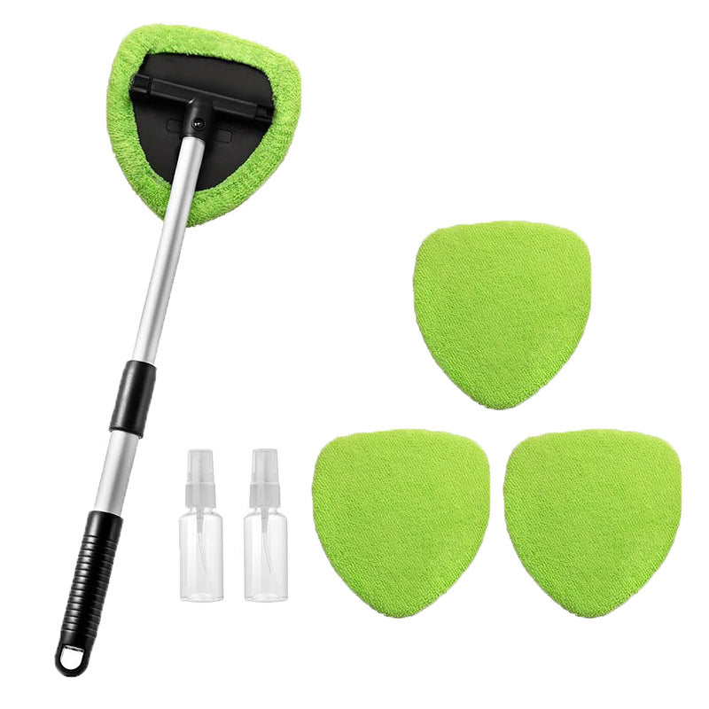 🔥🚗Microfiber cleaning tool for car windshields with extendable handle