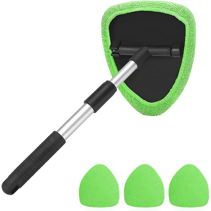 🔥🚗Microfiber cleaning tool for car windshields with extendable handle