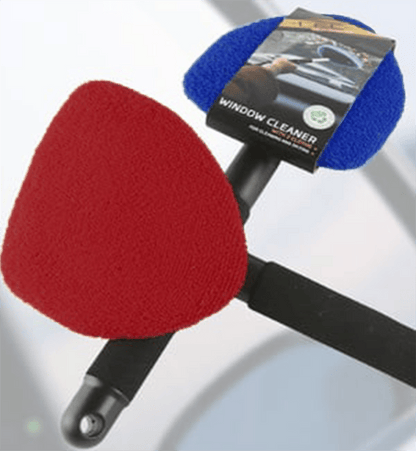 🔥🚗Microfiber cleaning tool for car windshields with extendable handle